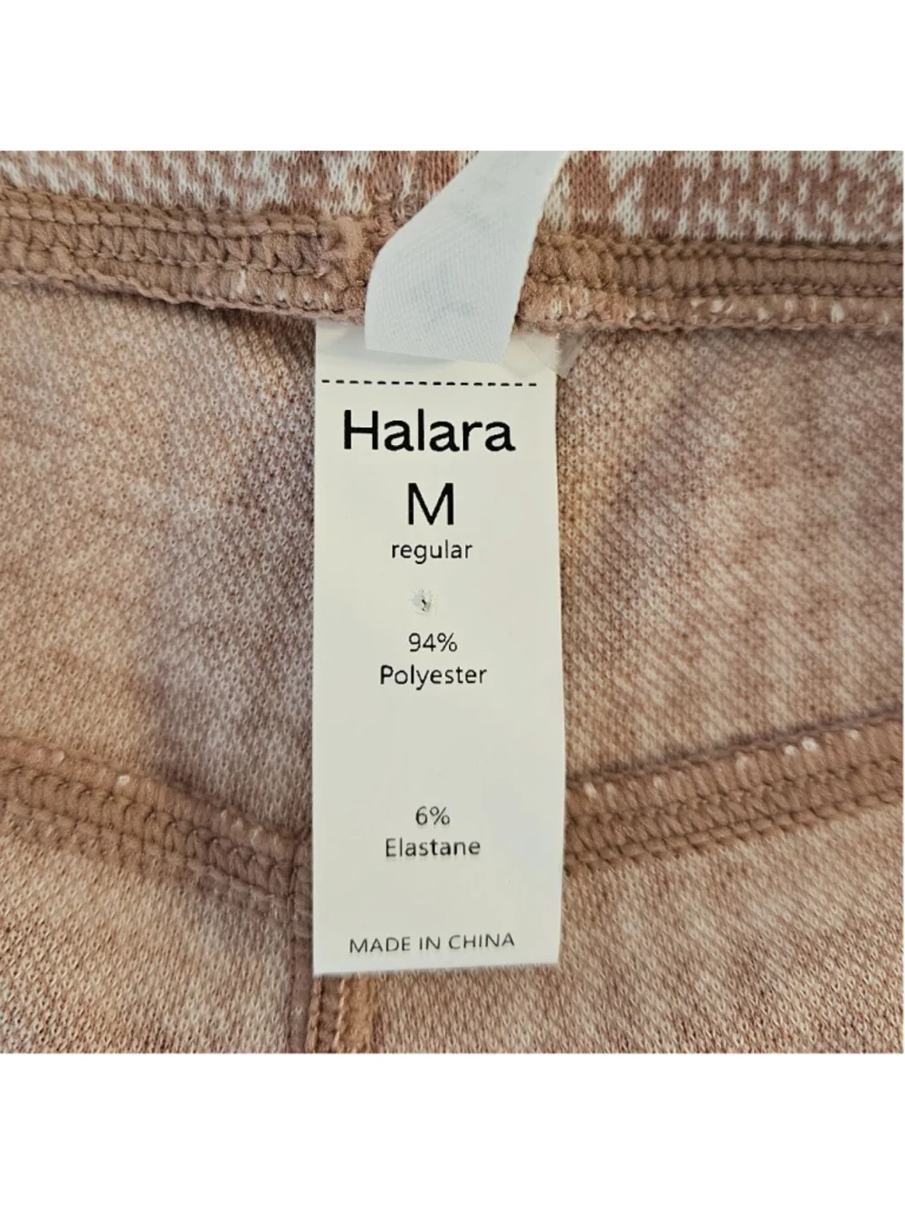 Halara Flex™️ High-waisted Pocket Houndstooth Plaid Skinny Work Pants M Pink - Picture 8 of 12